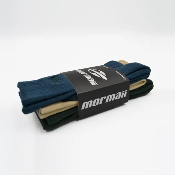 Mormaii Pack De Calcetines Multi Color Logo Bordado Multicolor Liso 40-45