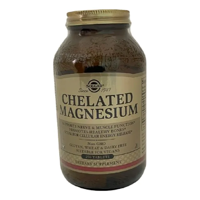 Chelated Magnesium  250tabs Solgar