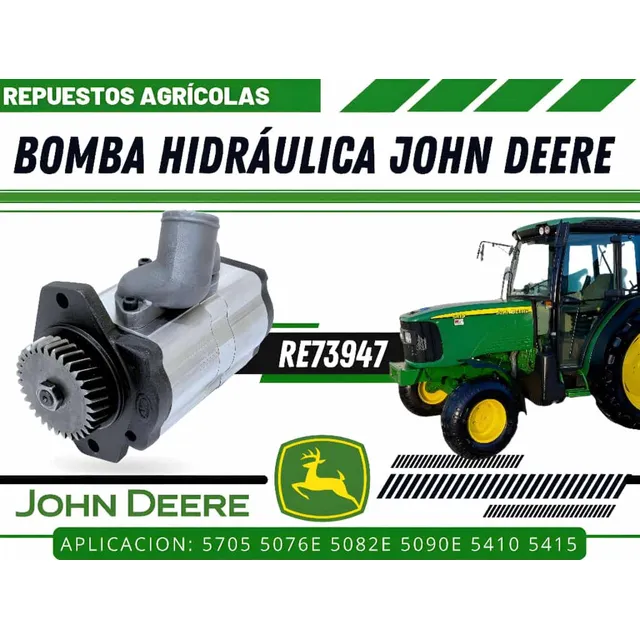 Bomba Hidráulica John Deere 5705 5090e 5410 5415 Re73947