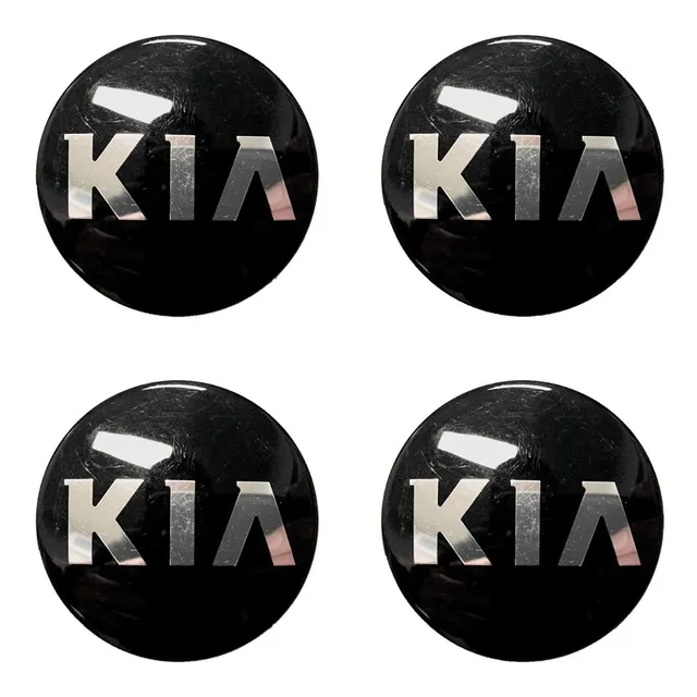 Tapa Emblema Compatible Con Centro Aro Kia 58mm (4 Unids)