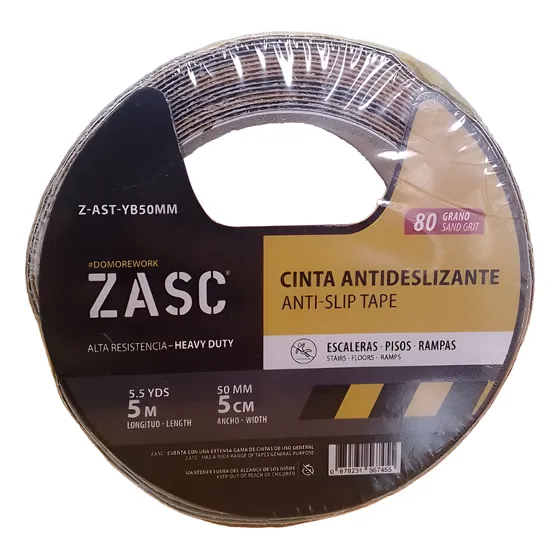 Cinta Antideslizante Zasc 5m X 5mm