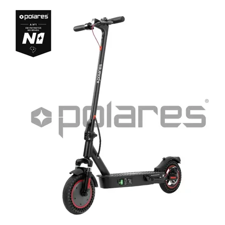 Polares Z20pro Patinete Elétrico Premium 500w Pneu Aderente Velocidade Máxima 32km/h Motorizado Até 30km De Autonomia Polares Cor Preto Slin