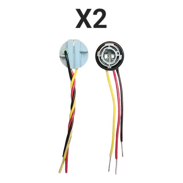 Socate Conector Bombillo 2 Contactos Toyota,  Par X Precio 