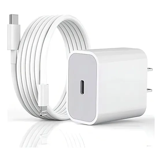Cargador 20w Carga Rápida Compatible Con iPhone XS/xr/11/12/13/14