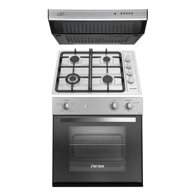 Kit Encimera Fce 4.3hf T + Campana Fx6160 + Horno F 1060r A