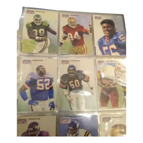 Colección Única De 563 Trading Cards Pro Set, 1990/96, Usa