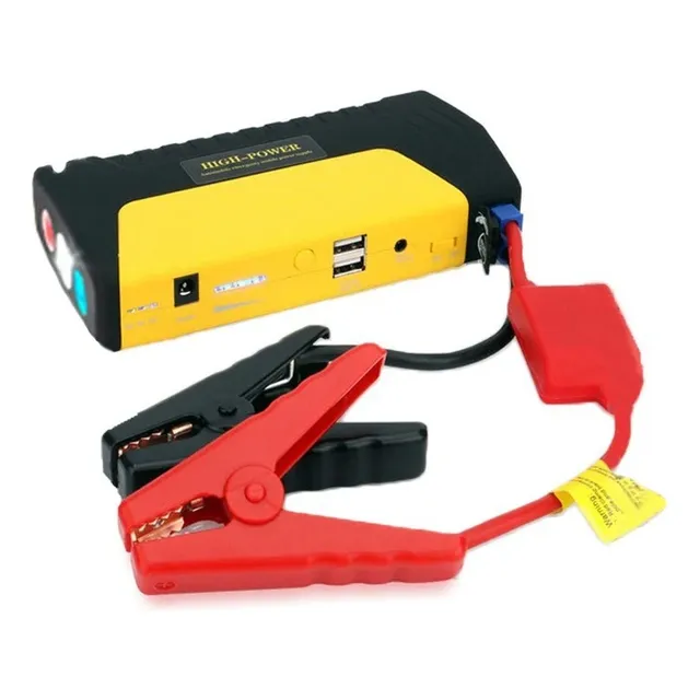 Arrancador Batería Auto Powerbank Linterna Cargador