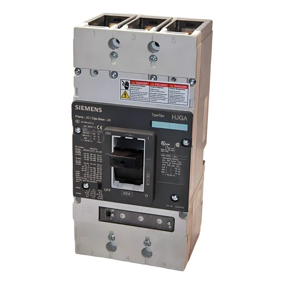 Interruptor Termomagnético 400 Amperes Siemens Con Zapatas