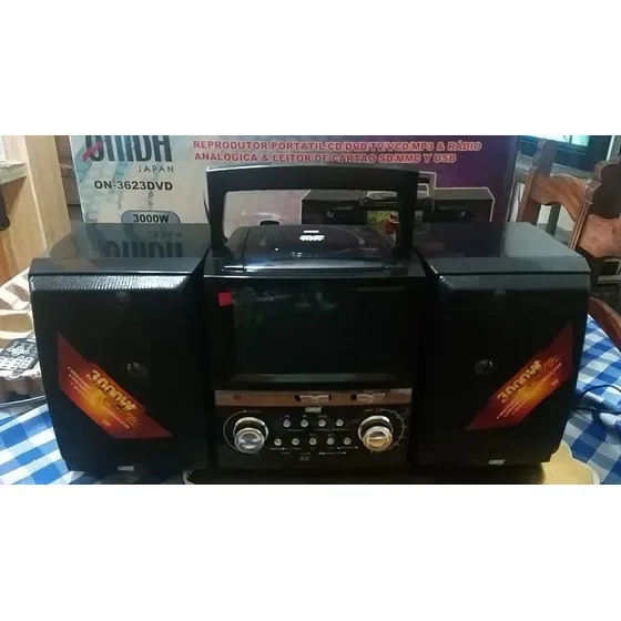 Reproductor Portátil Onida Cd/dvd/tv