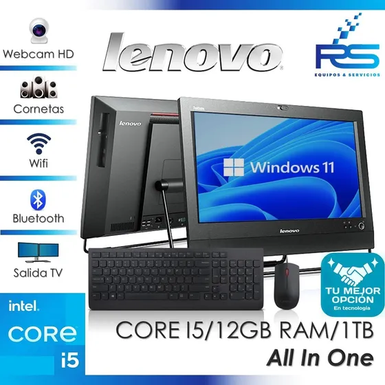 Todo En Uno Pc Lenovo Core I5 Wifi All In One Pc Tienda