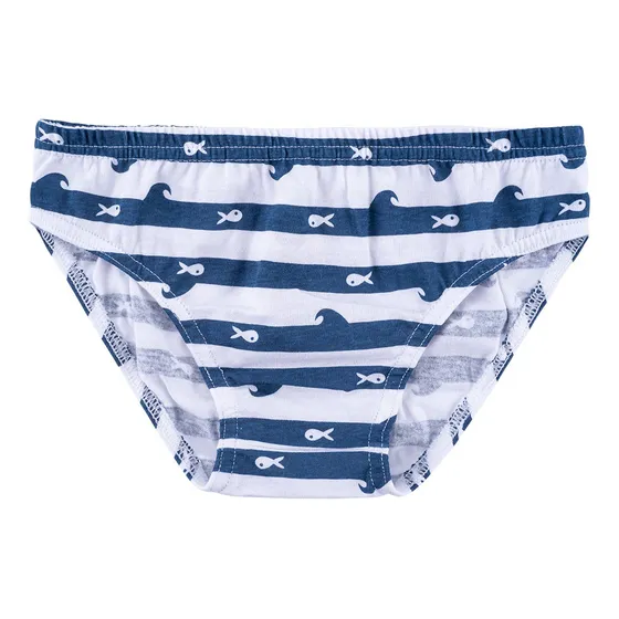 Cueca Infantil Menino Pimpolho 9 Unidades Slip Tamanho 4