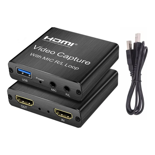 Capturadoras De Video Hdmi Tarjeta De Captura Vídeo Usb Hd