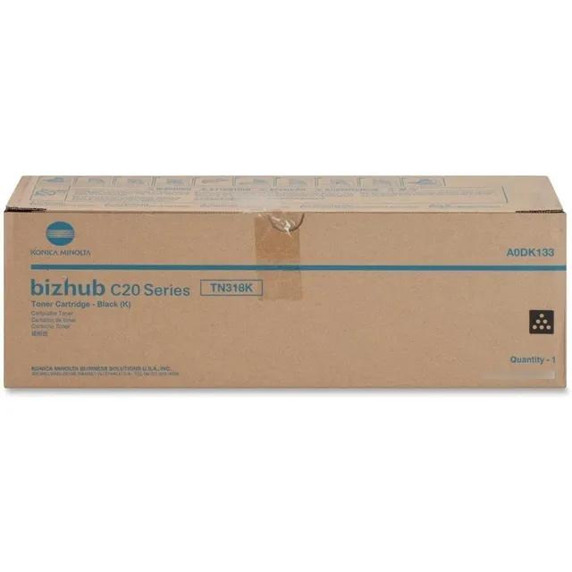 Toner Konica T318k Negro Original Para Bizhub C20 / C20p