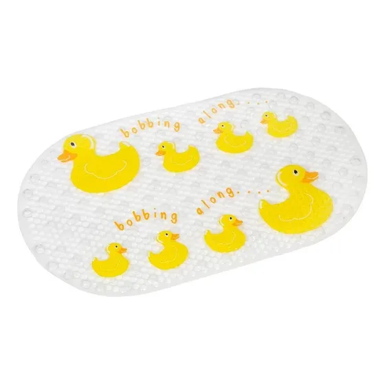 Alfombrilla Baño Transparente Antideslizante 27.4 X 15.4 