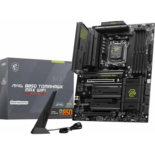 Placa Mãe Msi Mag B650 Tomahawk, B650, Socket Am5, Amd, Wifi Preto