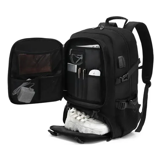 Mochila Impermeable Portanotebook Camping Reforzada 