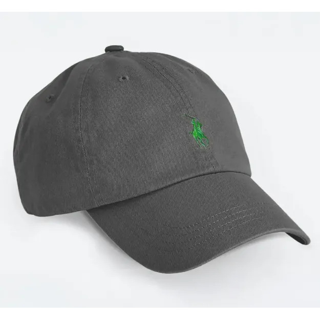 Boné Ralph Lauren Original Logo Bordado Aba Curva Ajustável Boné Ralph Lauren Original Logo Bordado Aba Curva Ajustável