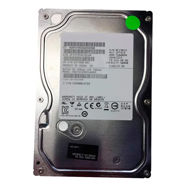 Disco Duro Interno 500gb Para Video Vigilancia New Pull V4