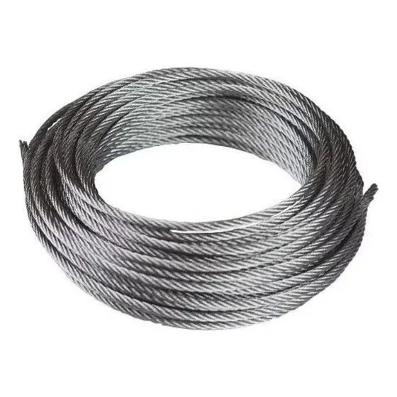 Guaya Alambre Acero Galvanizado 5/8 16mm 6x19+iwrc