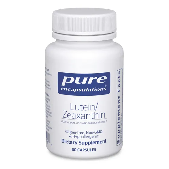 Suplemento Pure Encapsulations: Luteína Y Zeaxantina, 60 Cáp