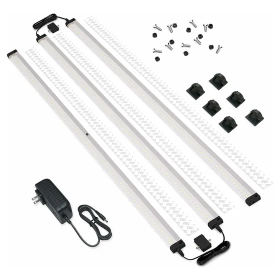 Eshine 3 Panele 40 Tra Largo Led Regulable Bajo Gabinete