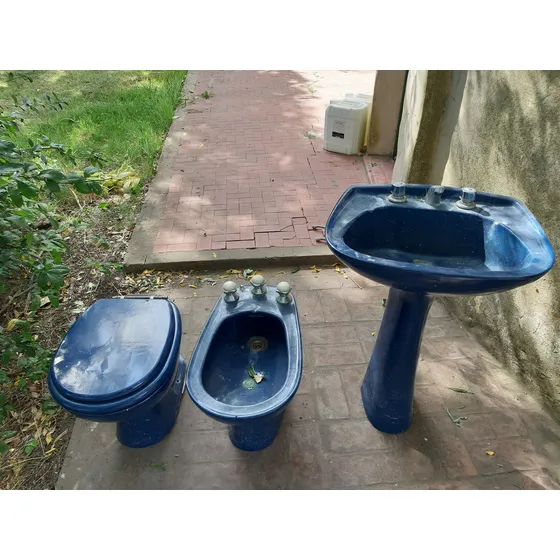 Juego De Sanitarios Con Griferia