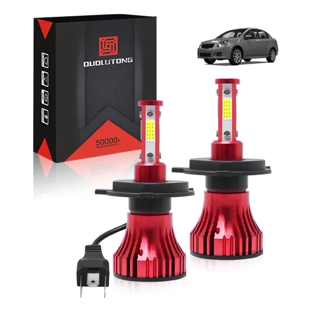 Kit Faros Led Alta/baja H4  Para Ford 32000lm
