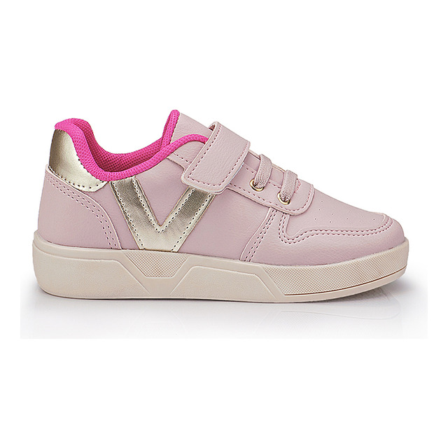 Tênis Infantil Menina Casual Com Carrapicho Super Leve Tênis Infantil Menina Casual Com Carrapicho Super Leve
