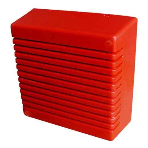 Difusor De Sonido De 10 Watts, Color Rojo, Plástico