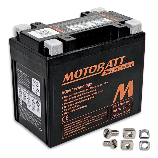 Bateria Motobatt Mbtx12uhd 14ah Harley Sportster 883 1200