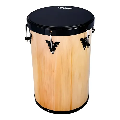 Bongo Lp Aspire Lpa601-aw 6'' E 8'' Natural Laqueado Couro