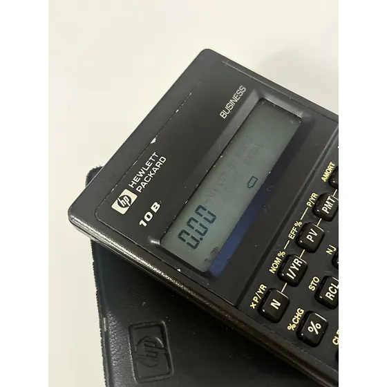 Calculadora Financeira Hp 10b Business + Capinha!!