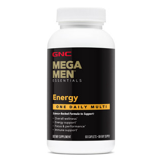 Gnc Megamen Essentials Energy - 60 Caps - Original Usa Gnc Megamen Essentials Energy - 60 Caps - Original Usa