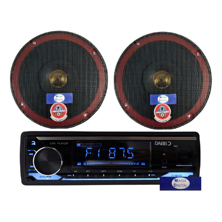 Autoestereo Bluetooth Dabb Dab-0201 Usb Fm+2bocinas 6.5puLG Autoestereo Bluetooth Dabb Dab-0201 Usb Fm+2bocinas 6.5puLG