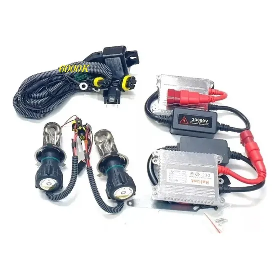 Kit De Bixenon * Luces H4 6000k 8000k Mundojw + Luz Led Cree