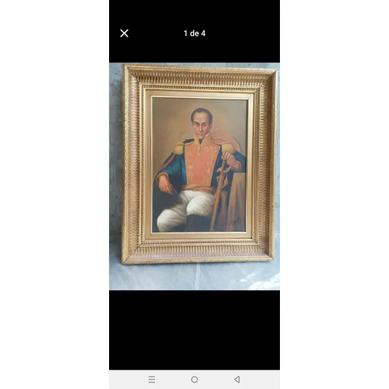 Cuadro De Bolivar Moranti