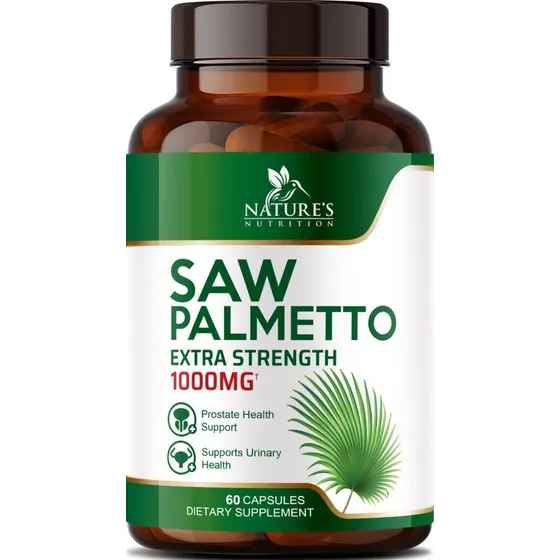 Saw Palmetto Sabal Palmito Prostata 1000mg 60 Caps Eg S51 Sabor Nd