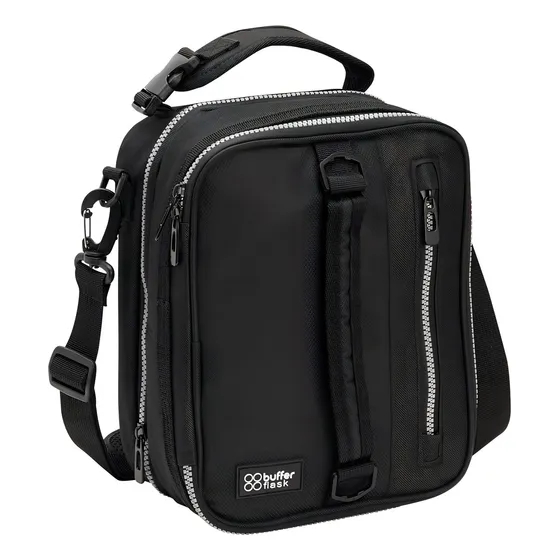 Lonchera termica impermeable expandible con correa Buffer MunchBox Pro color negro