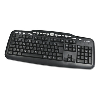 Teclado Multimídia Usb C3tech Kb-m500 Preto Teclado Multimídia Usb C3tech Kb-m500 Preto