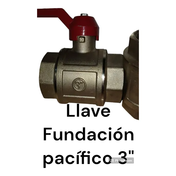 Llave De Paso Fundición Pacífico 3 Pulgadas Nueva 