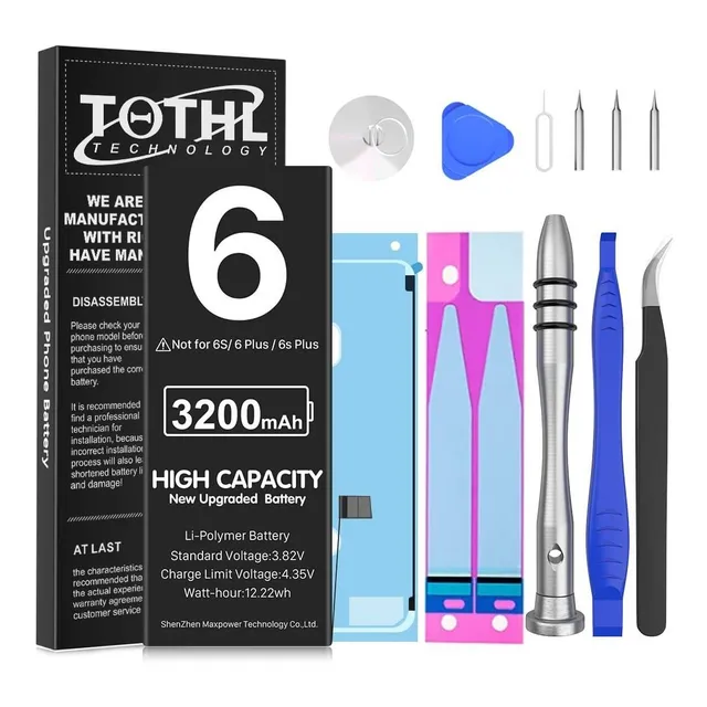 Bateria Para iPhone 6 Reemplazo 2650 Mah Nueva Ion Litio
