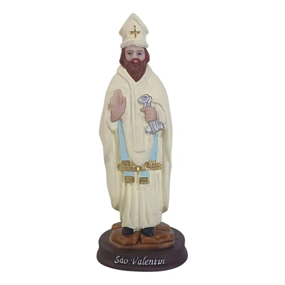 Imagem De São Valentim 15cm Resina 