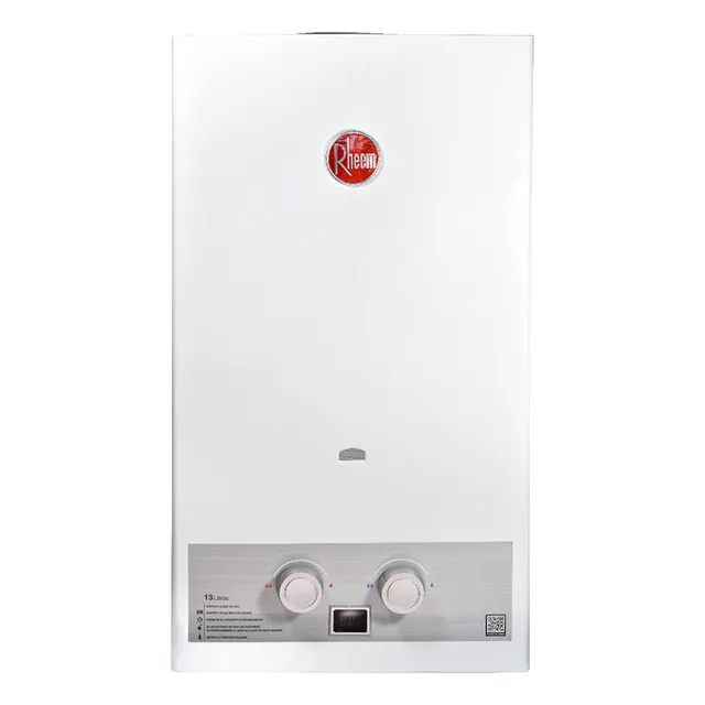 Calentador De Agua 13lt Gas Natural Tiro Natural Rheem