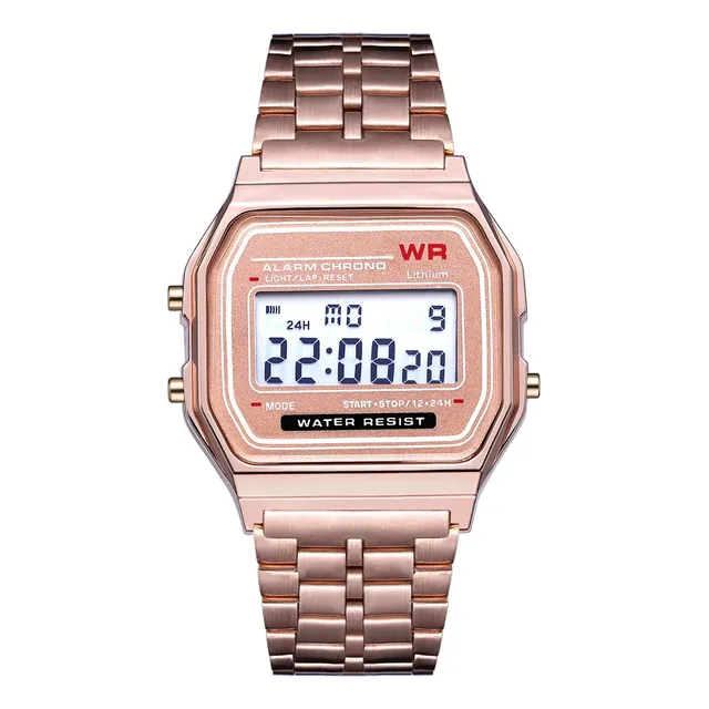 Silver - Reloj De Pulsera Moderno Estilo Harajuku