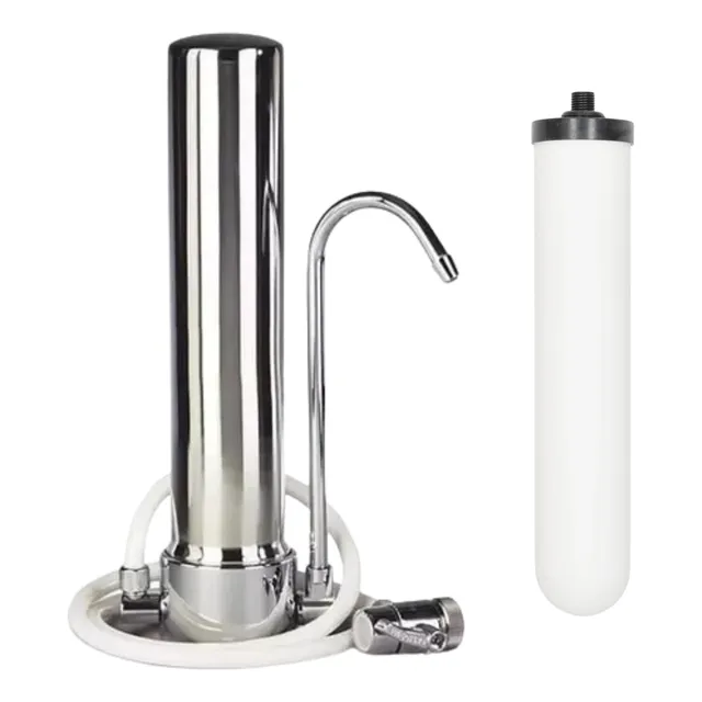 Purificador De Agua Acero Inoxidable! + Filtro Extra!! Promo