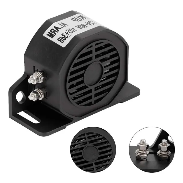 Bocina Alarma De Retroceso 12 / 24v Advertencia Auto Camión