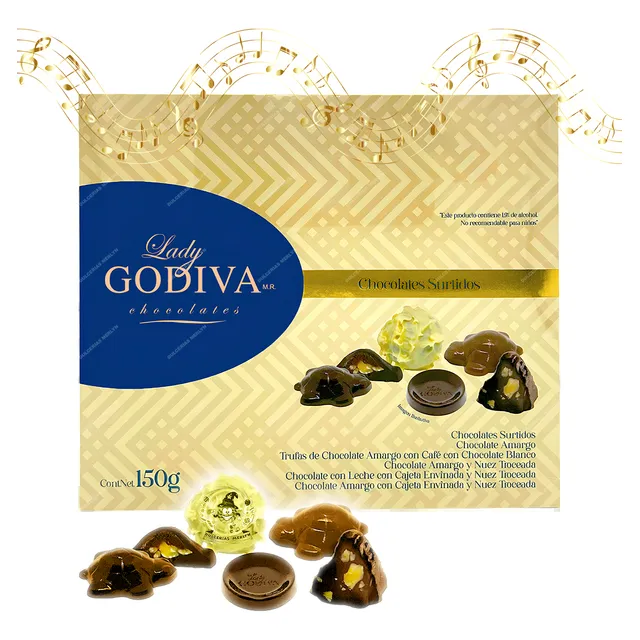 La Suiza Lady Godiva Chocolates Surtidos + Cancion Unica