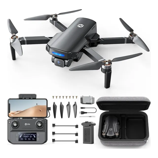 Dron P/adultos, Fpv Rc Quadcopter Plegable Holy Stone Hs360s