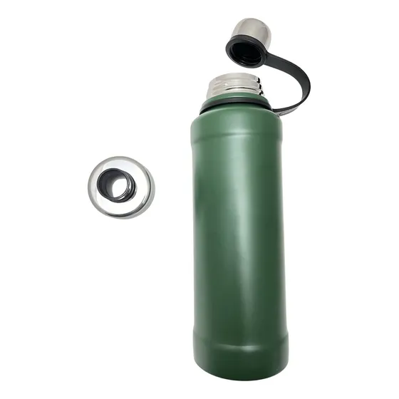 Termo Camping Acero 800ml Tapa Rosca 
