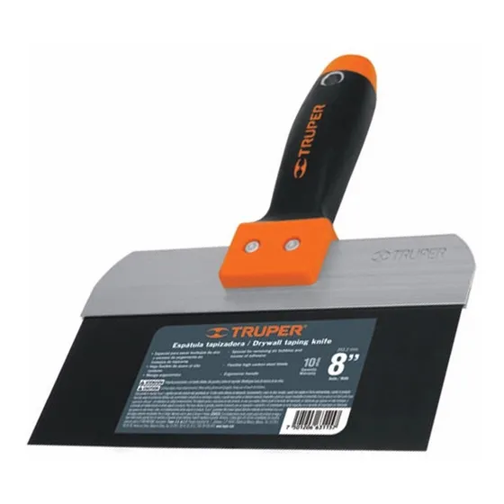 Espatula Truper 8 203mm Yeso Enduido Durlock Enduir 14459